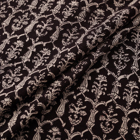 Bagh Hand Block Print Natural Dyed Cotton Fabric 06