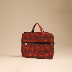 Handcrafted Quilted Laptop Bag (12 x 16 in) 32
