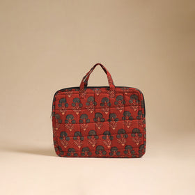 Handcrafted Quilted Laptop Bag (12 x 16 in) 32