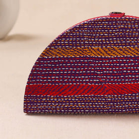 Bengal Kantha Work Handcrafted Jewellery Box 03