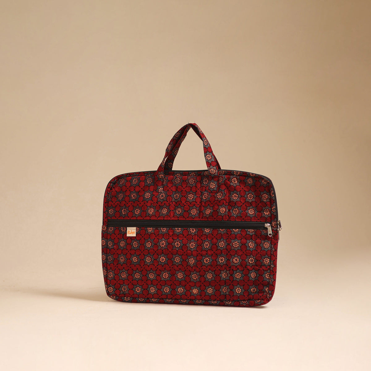 Handcrafted Quilted Laptop Bag (12 x 16 in) 33