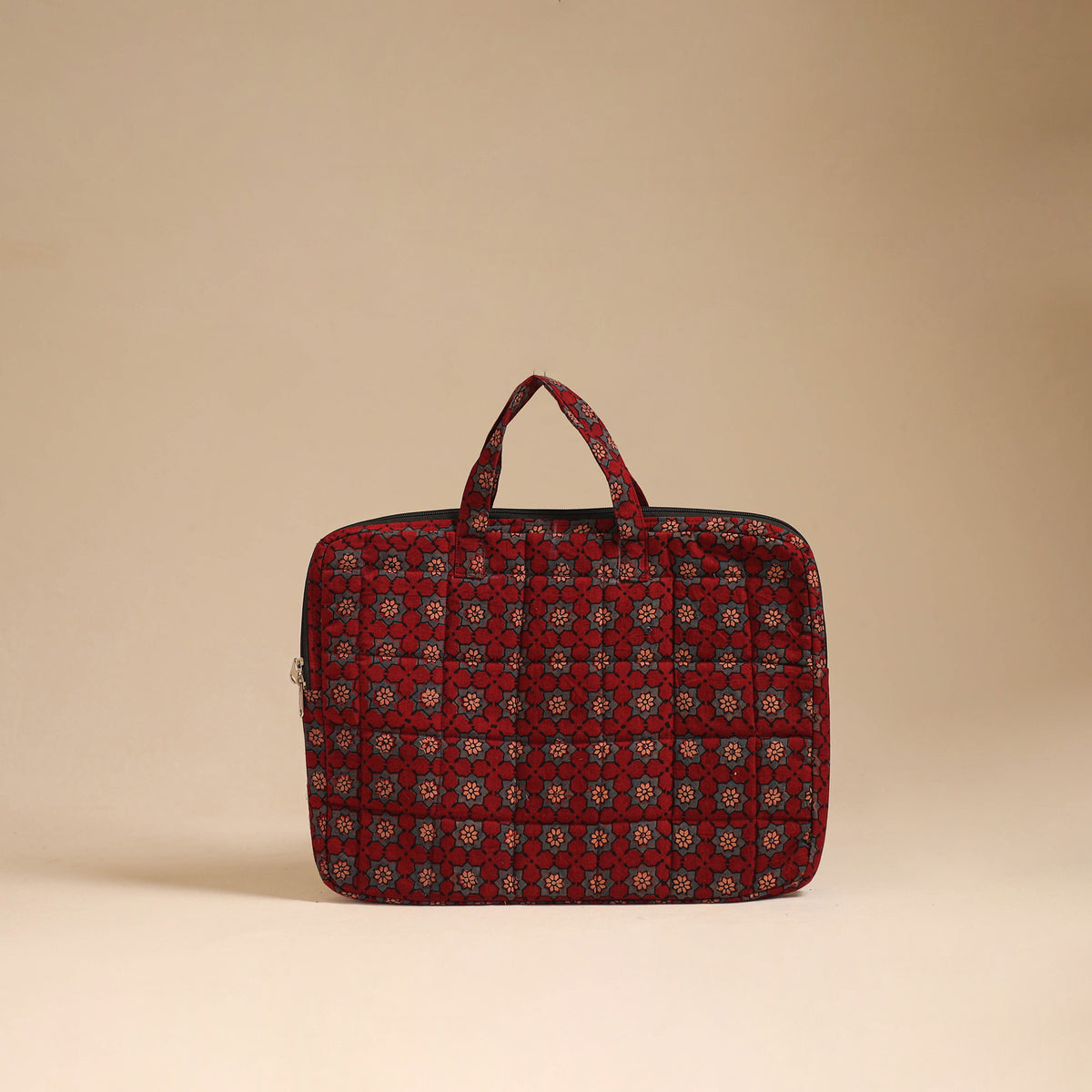 Handcrafted Quilted Laptop Bag (12 x 16 in) 33