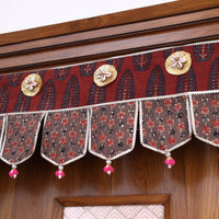 block printed toran