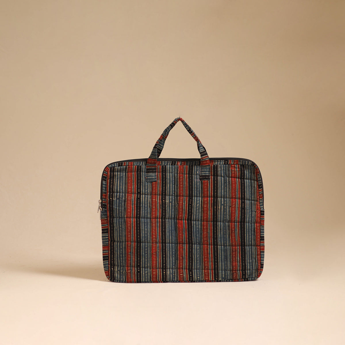 Handcrafted Quilted Laptop Bag (12 x 16 in) 34