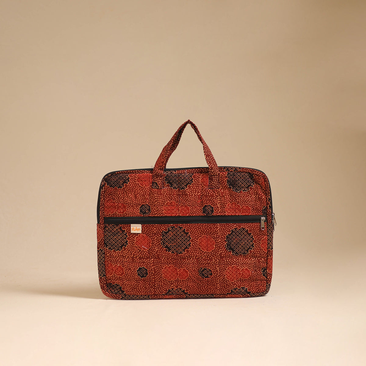 Handcrafted Quilted Laptop Bag (12 x 16 in) 35
