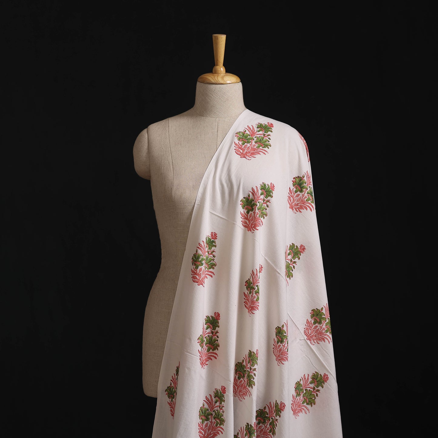 Sanganeri Hand Block Print Cotton Fabric 03