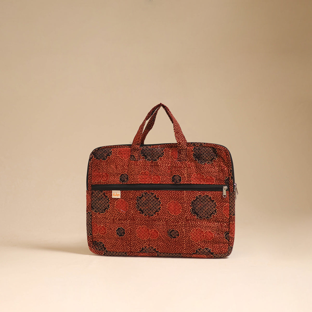 Handcrafted Quilted Laptop Bag (12 x 16 in) 35