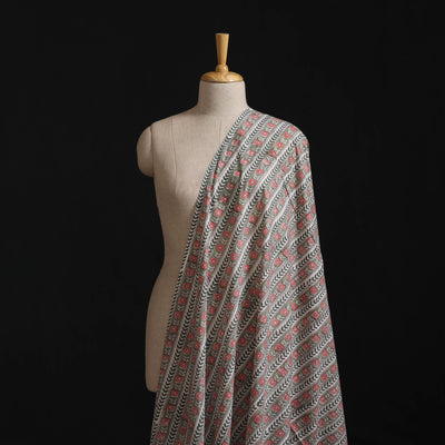 Sanganeri Hand Block Print Cotton Fabric 04