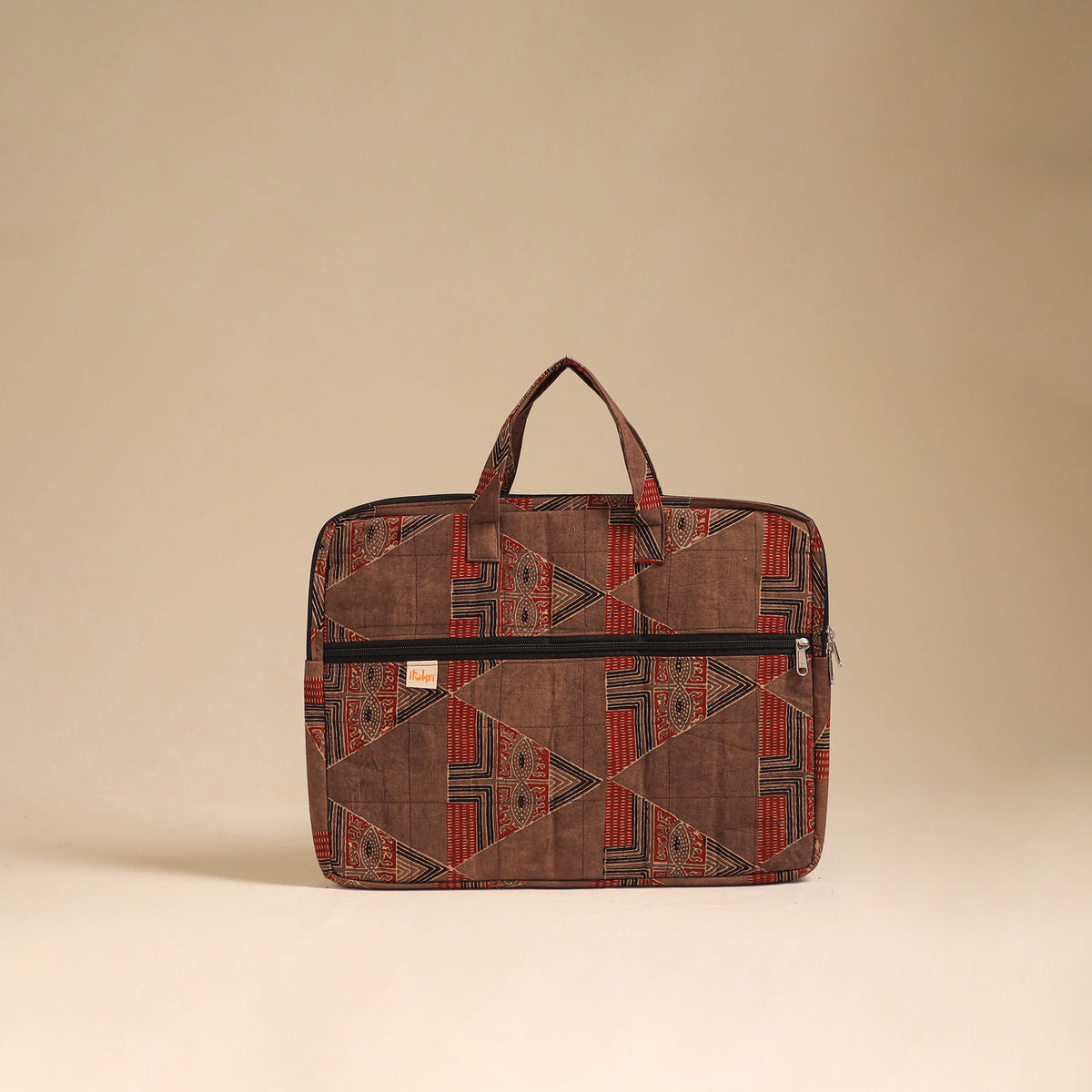 Handcrafted Quilted Laptop Bag (12 x 16 in) 37