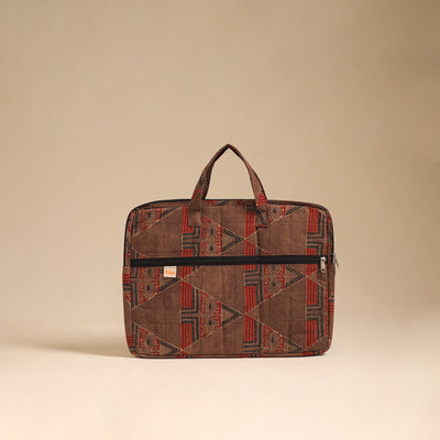 Handcrafted Quilted Laptop Bag (12 x 16 in) 37