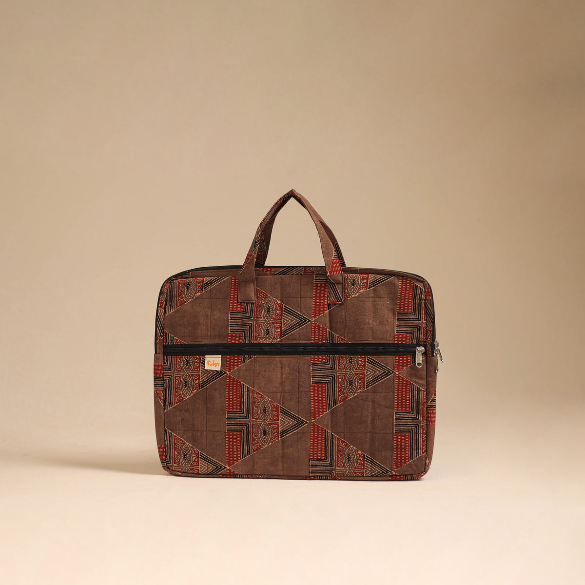Handcrafted Quilted Laptop Bag (12 x 16 in) 37