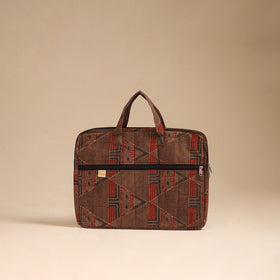 Handcrafted Quilted Laptop Bag (12 x 16 in) 37