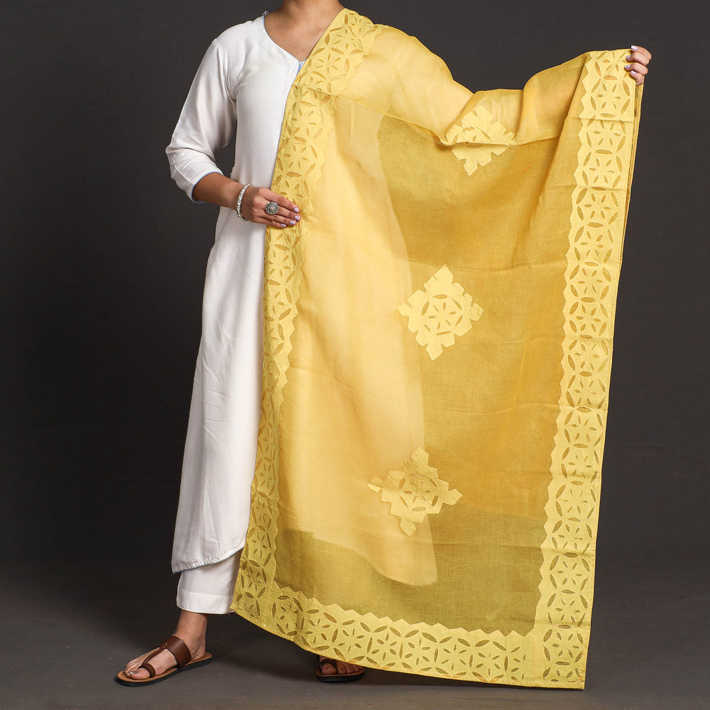 Applique work Dupatta