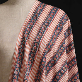 Sanganeri Hand Block Print Cotton Fabric 09