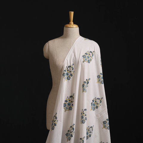 Sanganeri Hand Block Print Cotton Fabric 10