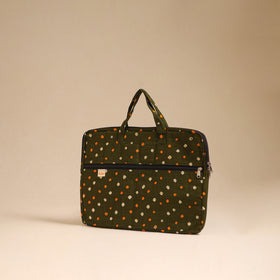 Handcrafted Quilted Laptop Bag (12 x 16 in) 42
