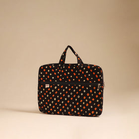 Handcrafted Quilted Laptop Bag (12 x 16 in) 43