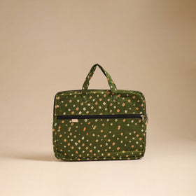 Handcrafted Quilted Laptop Bag (12 x 16 in) 44