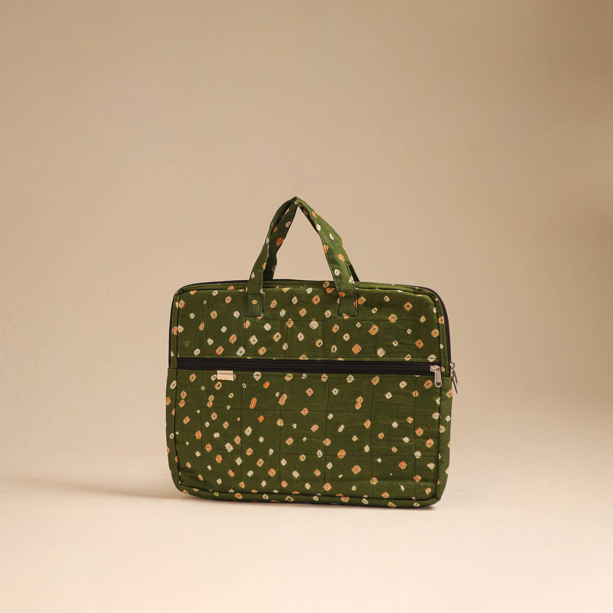 Handcrafted Quilted Laptop Bag (12 x 16 in) 44