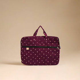 Handcrafted Quilted Laptop Bag (12 x 16 in) 45