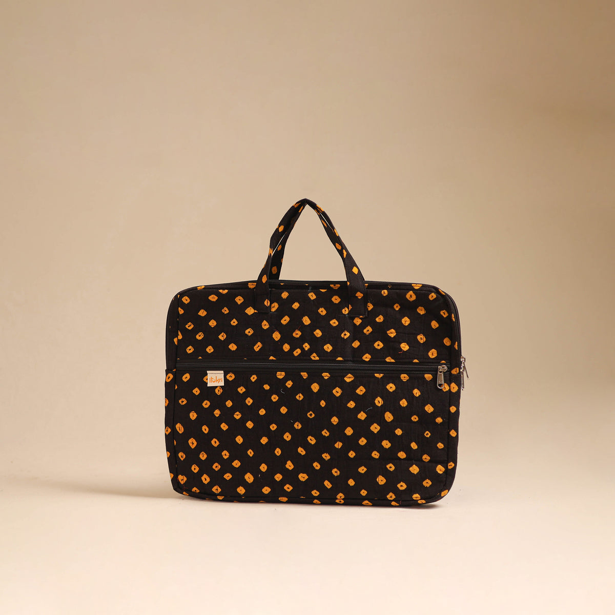 Handcrafted Quilted Laptop Bag (12 x 16 in) 46