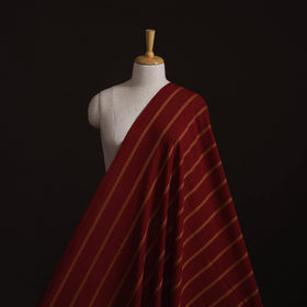 Maroon - Prewashed Cotton Jacquard Fabric 02