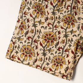 Buy Kalamkari Block Printed Cotton Unisex Boxer/Shorts Online at iTokri.com