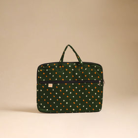 Handcrafted Quilted Laptop Bag (12 x 16 in) 49