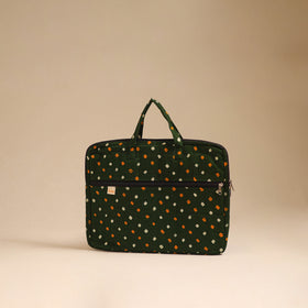 Handcrafted Quilted Laptop Bag (12 x 16 in) 49