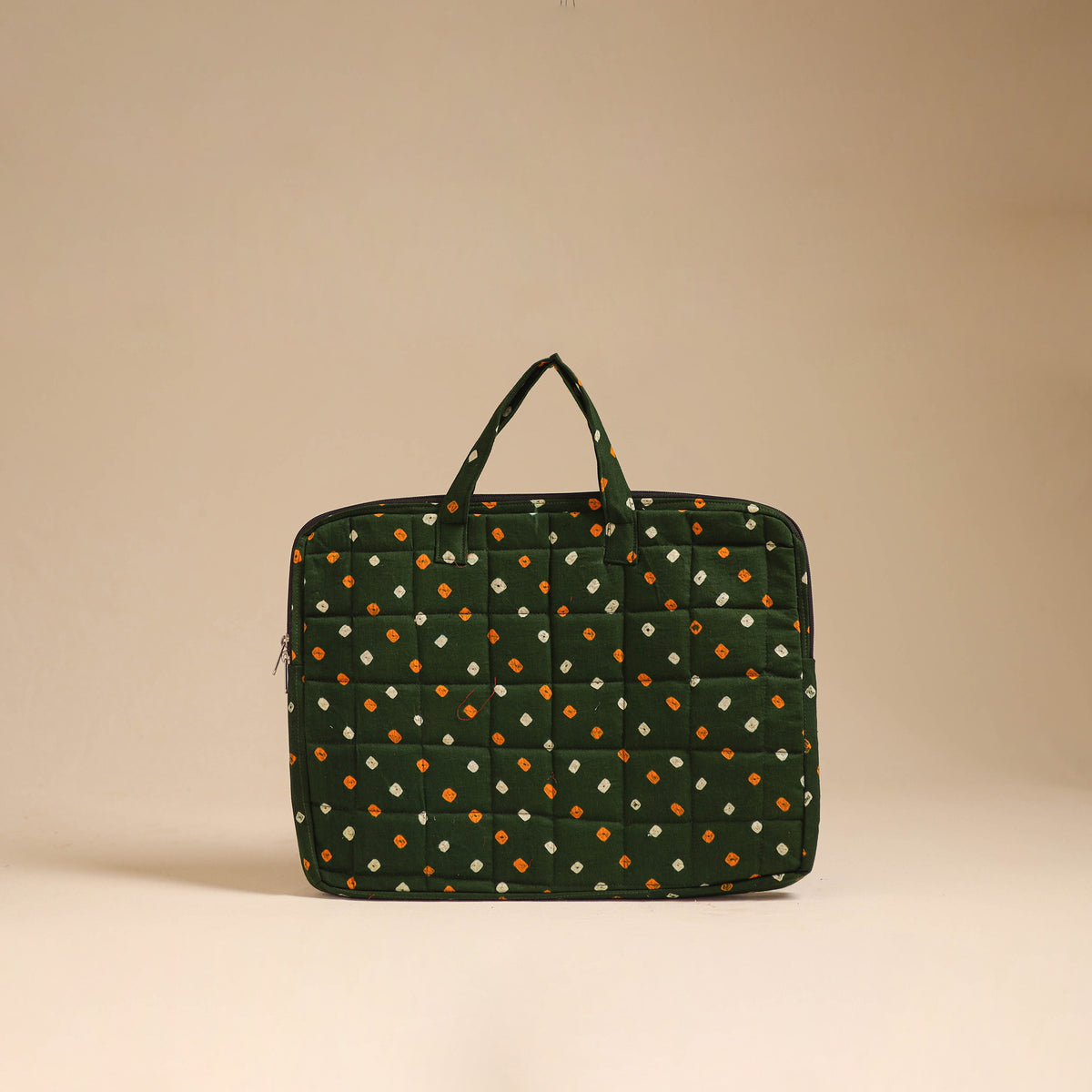 Handcrafted Quilted Laptop Bag (12 x 16 in) 49