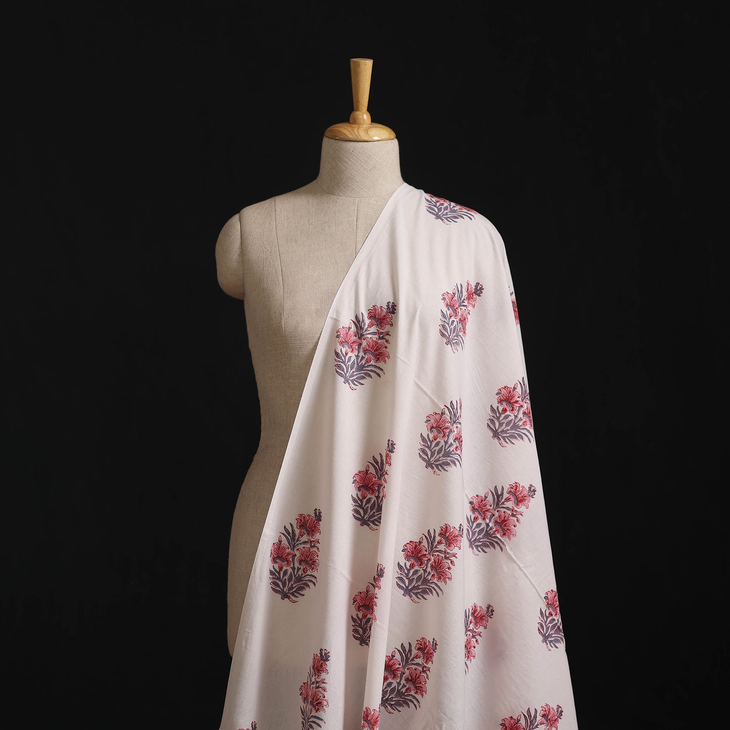 Sanganeri Hand Block Print Cotton Fabric 19