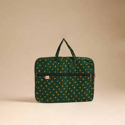Handcrafted Quilted Laptop Bag (12 x 16 in) 50
