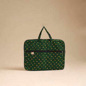 Handcrafted Quilted Laptop Bag (12 x 16 in) 50