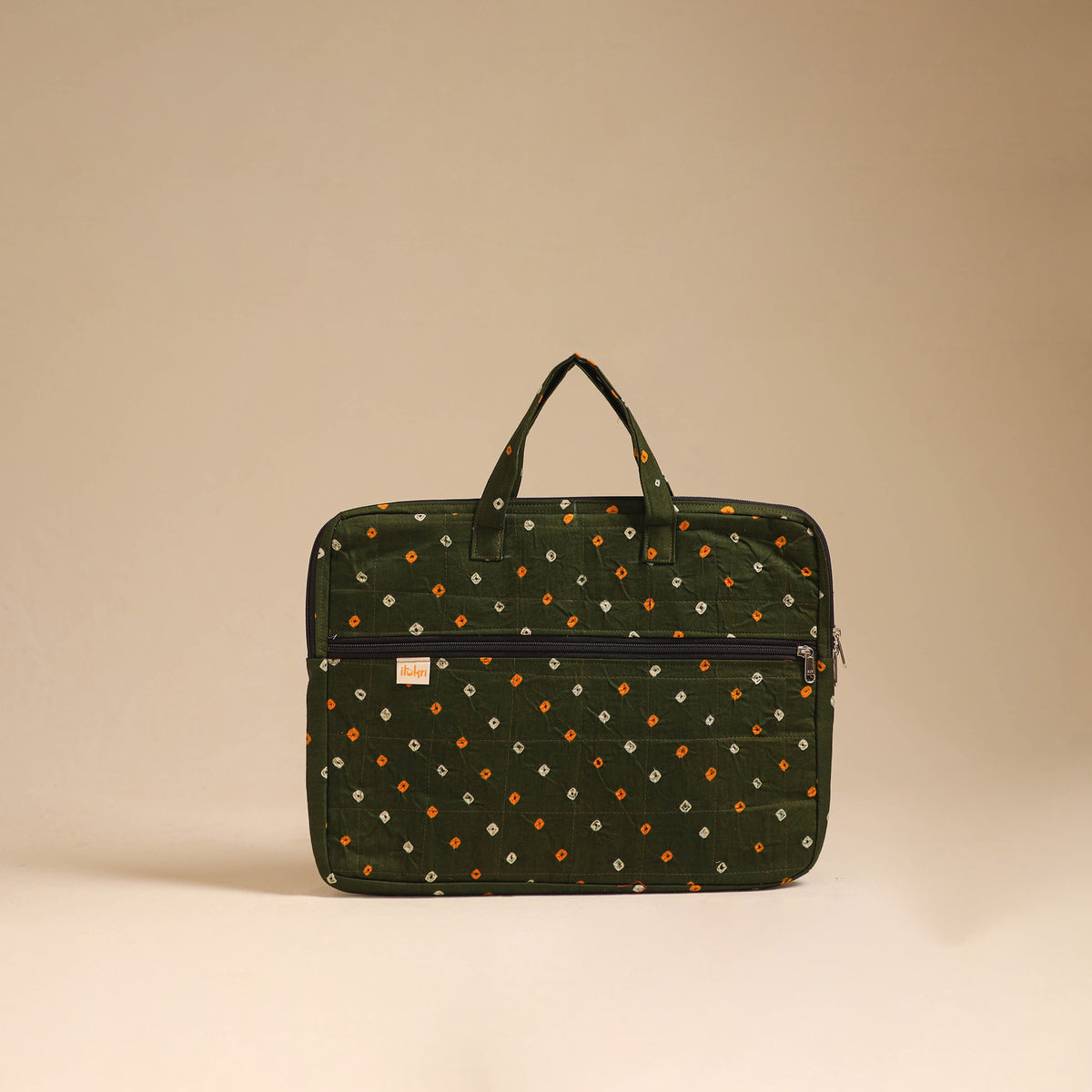 Handcrafted Quilted Laptop Bag (12 x 16 in) 51