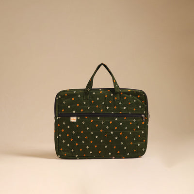 Handcrafted Quilted Laptop Bag (12 x 16 in) 51