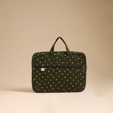 Handcrafted Quilted Laptop Bag (12 x 16 in) 51