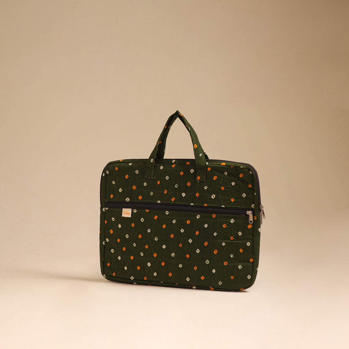 Handcrafted Quilted Laptop Bag (12 x 16 in) 51