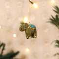 Kashmiri Handpainted Paper Mache Elephant Hanging for Home Decor 05