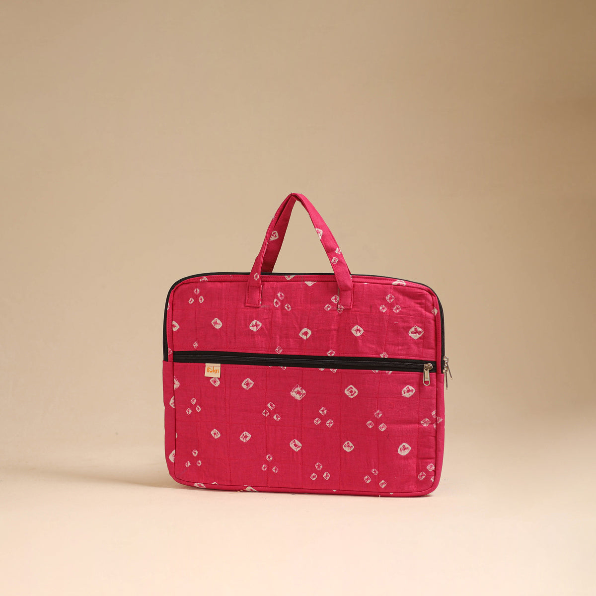 Handcrafted Quilted Laptop Bag (12 x 16 in) 52