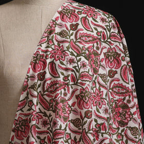 Sanganeri Hand Block Print Cotton Fabric 01