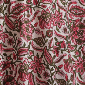 Sanganeri Hand Block Print Cotton Fabric 01
