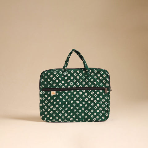 Handcrafted Quilted Laptop Bag (12 x 16 in) 54