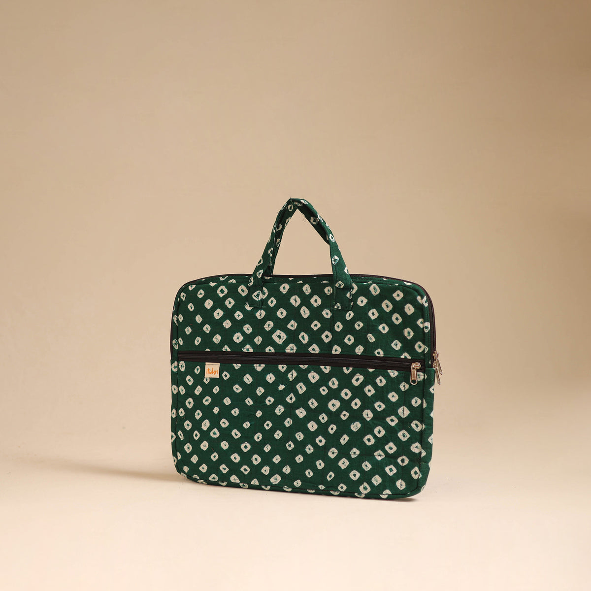 Handcrafted Quilted Laptop Bag (12 x 16 in) 54