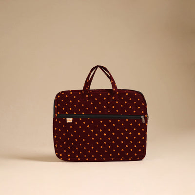 Handcrafted Quilted Laptop Bag (12 x 16 in) 55