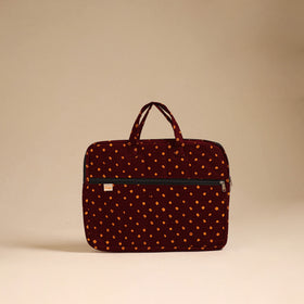 Handcrafted Quilted Laptop Bag (12 x 16 in) 55