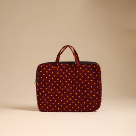 Handcrafted Quilted Laptop Bag (12 x 16 in) 55