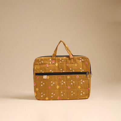 Handcrafted Quilted Laptop Bag (12 x 16 in) 56