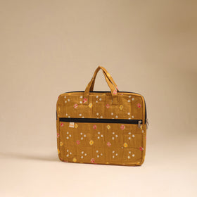 Handcrafted Quilted Laptop Bag (12 x 16 in) 56