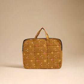 Handcrafted Quilted Laptop Bag (12 x 16 in) 56