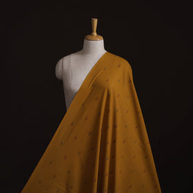 Yellow - Prewashed Cotton Jacquard Fabric 10
